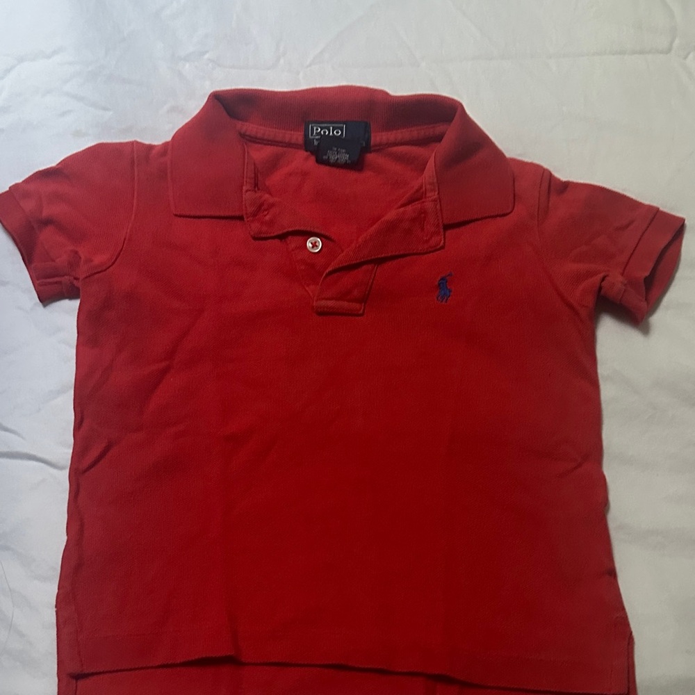 Polo by Ralph Lauren Kids Classic Red Polo Shirt
